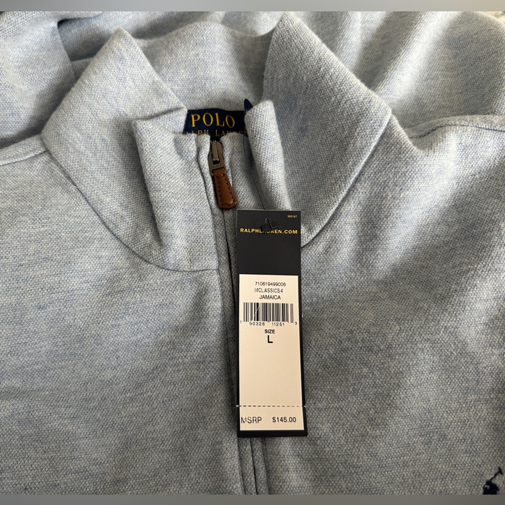 Polo Ralph Lauren Men’s 1/4 Zip Pullover - Size Large - NWT